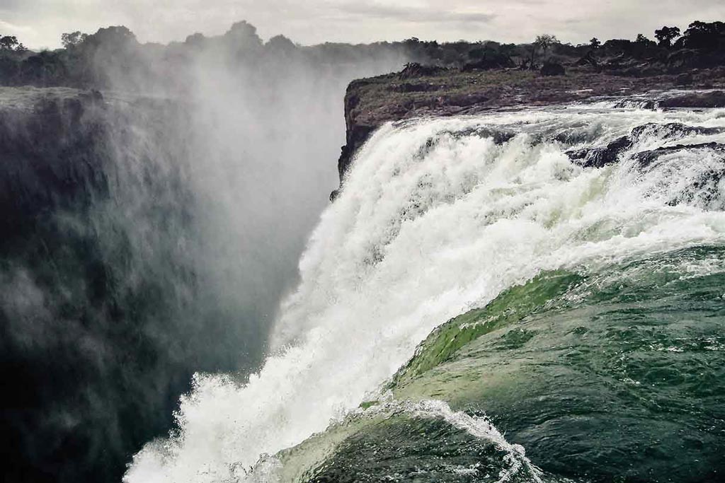 Cataratas Victoria, primer plano.