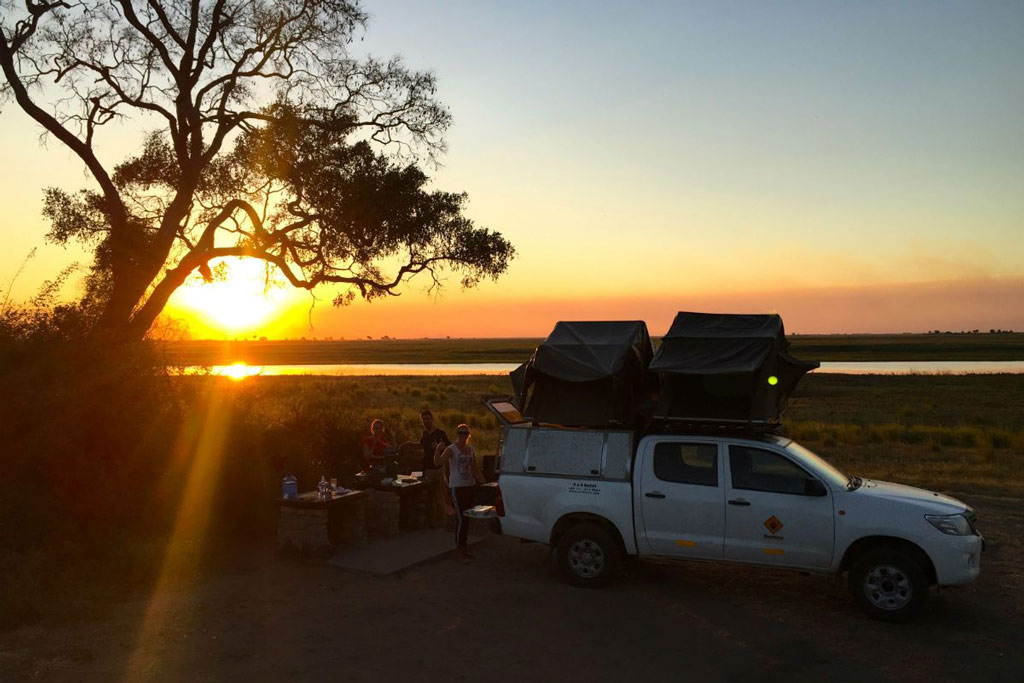 Acampada en Ihaha campsite.