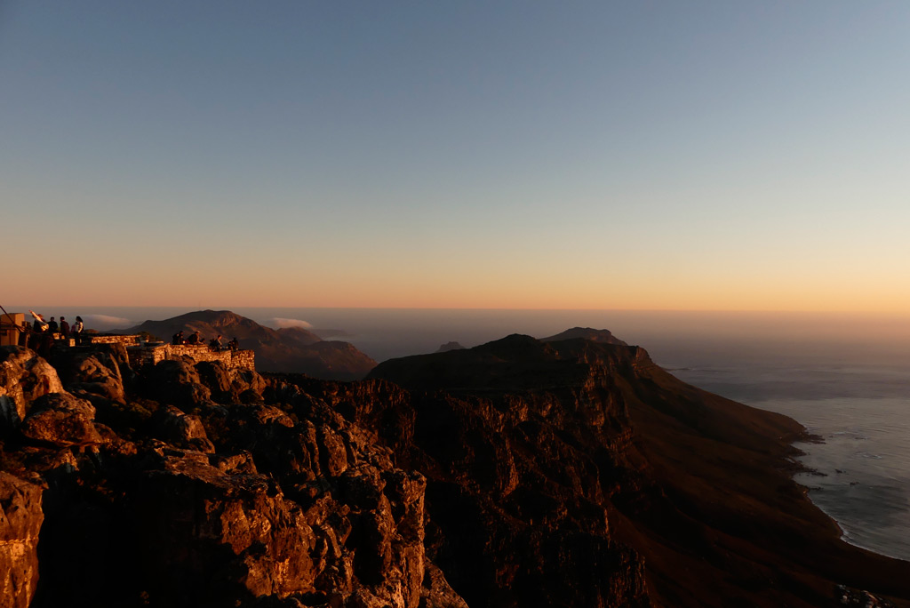 Atardecer desde Table Mountain.