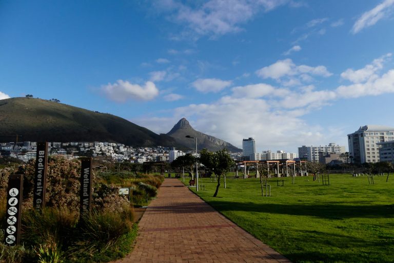 Lions Head desde Green Point. Ciudad del Cabo.